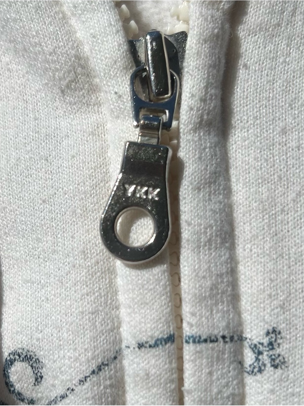 Harley-Davidson Cream Zip-Up Hoodie - Picture 5 of 5